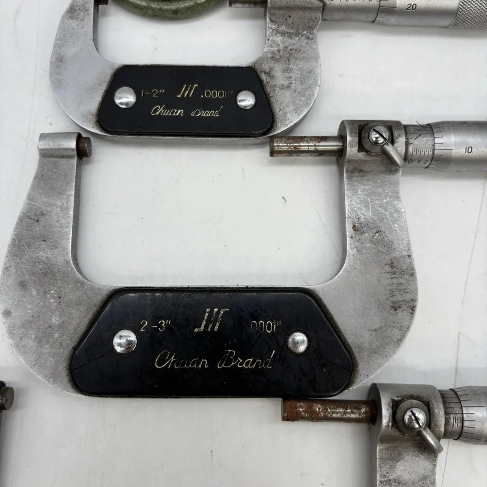 Set of 6 Chaun Micrometers 1